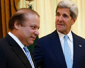 John Kerry calls Nawaz Sharif